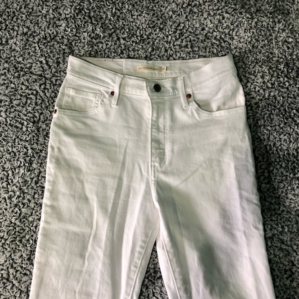 Levi's mile high super skinny jeans